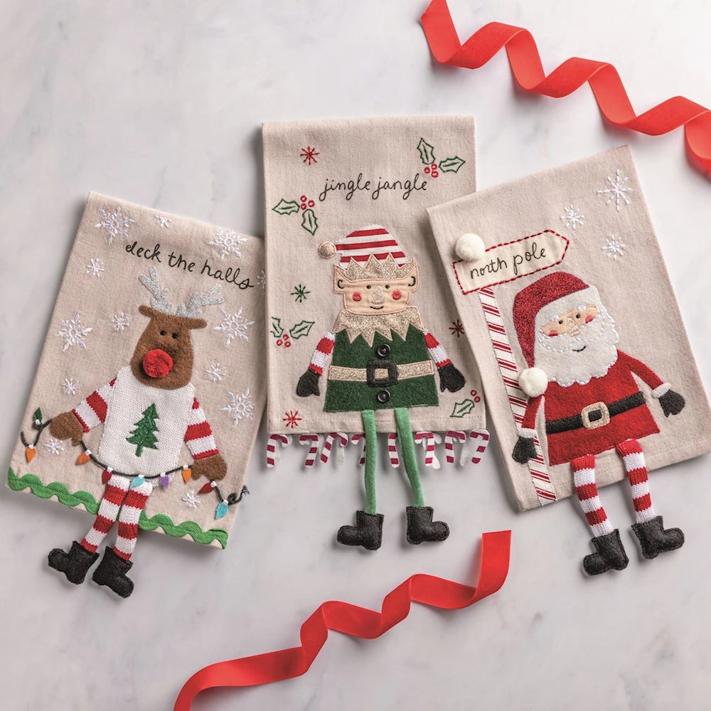 Dangle Leg Hand Towels