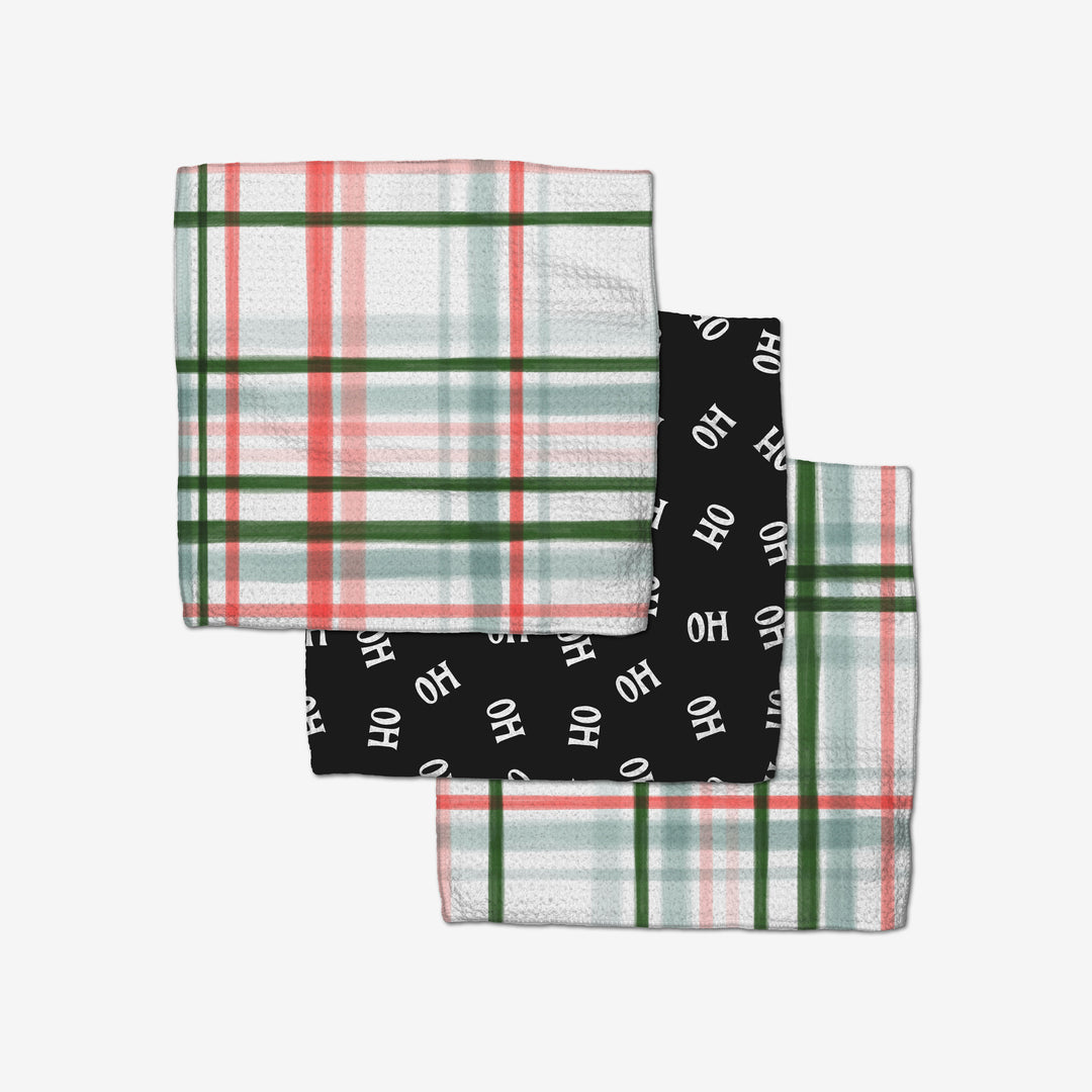 Ho Ho Dishcloth Set