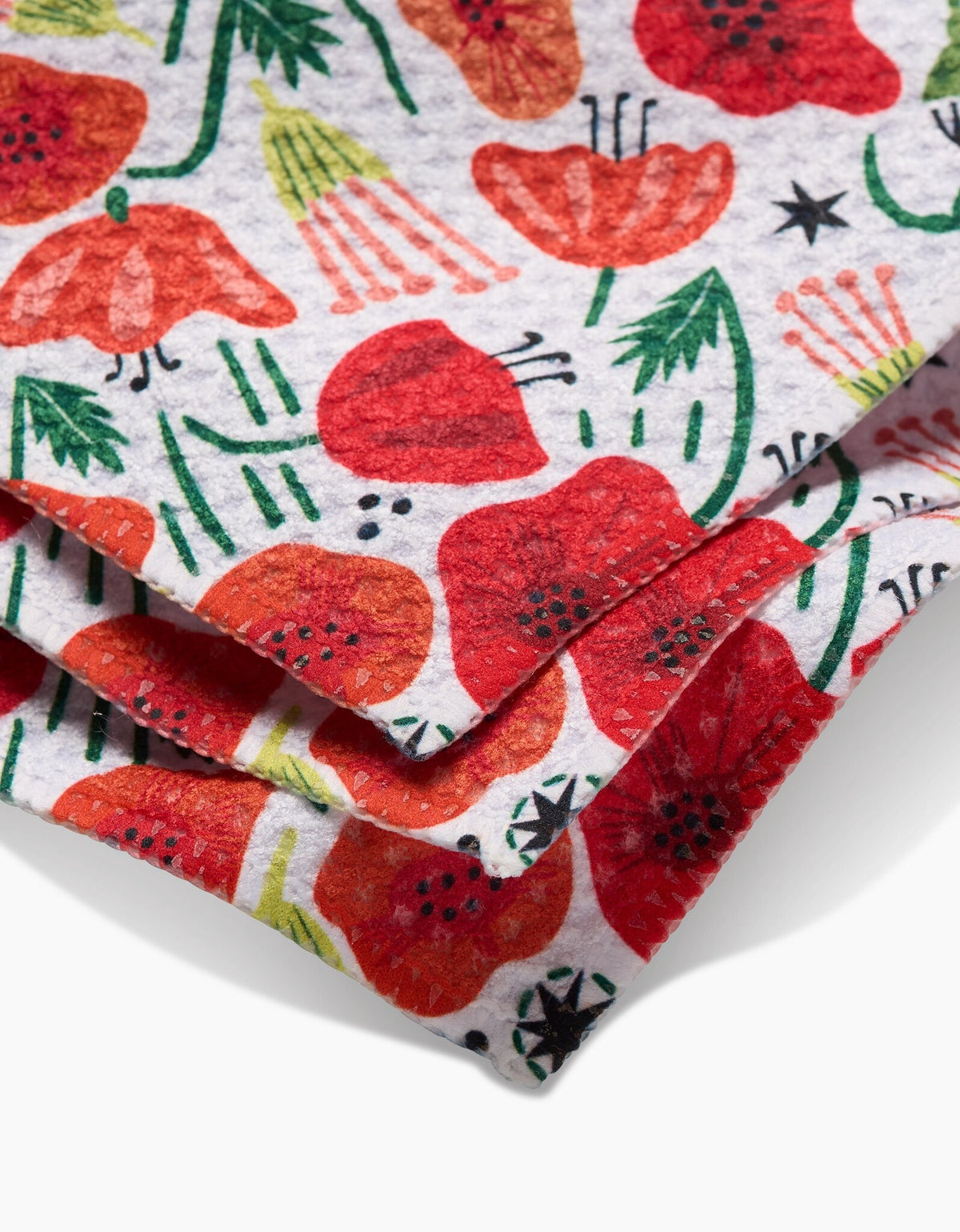 Poppy Power Dishcloth Set — alternate view 2