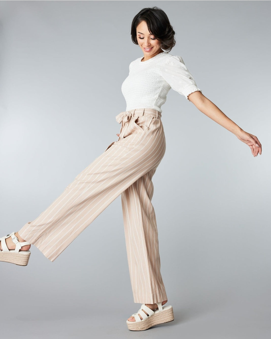 Skylar Trouser Warm Taupe — alternate view 5