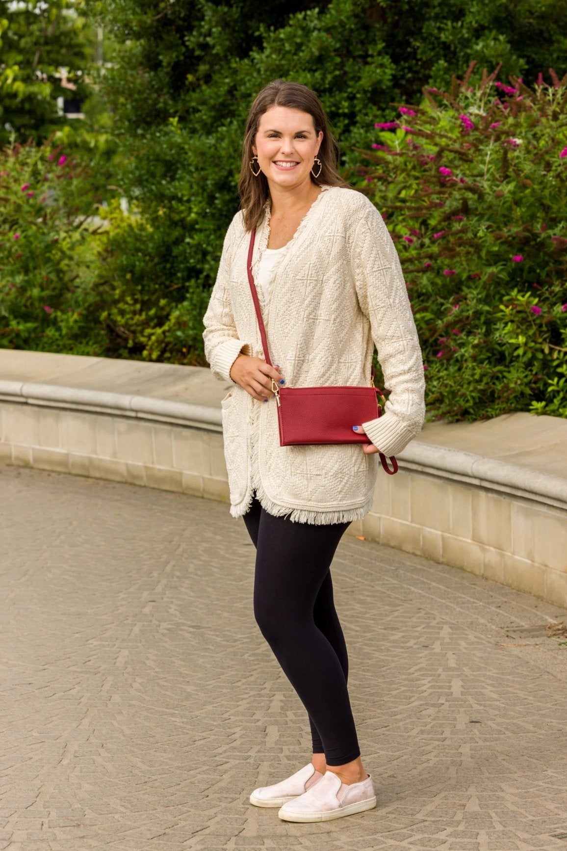 Abby 3-in-1 Handbag - Burgundy — alternate view 2