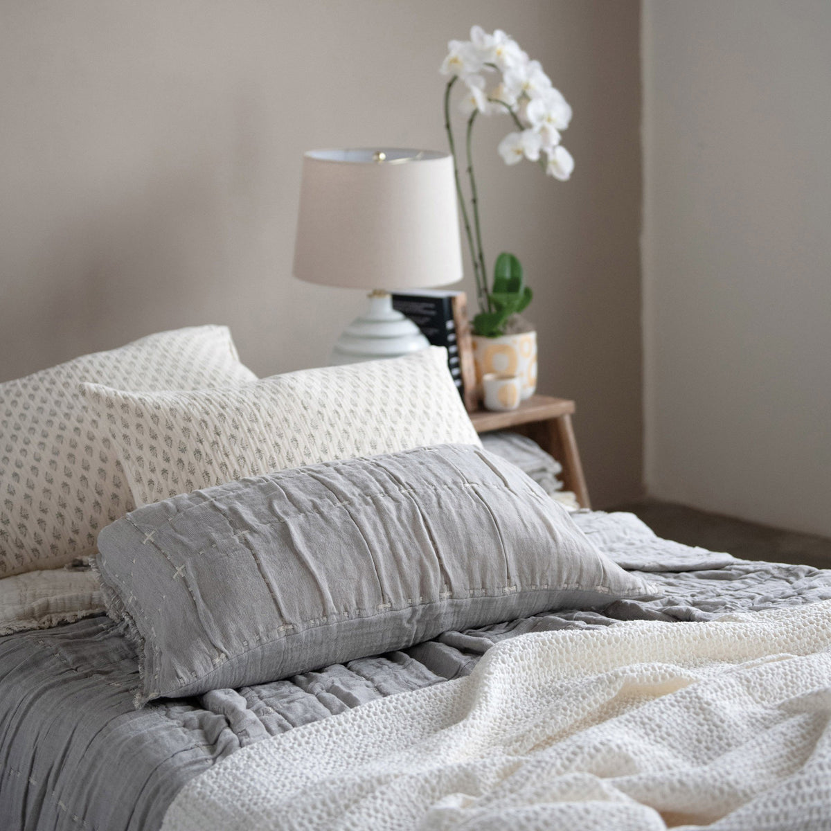 Queen Bed Cover with 2 Queen Shams, Set of 3 — alternate view 2
