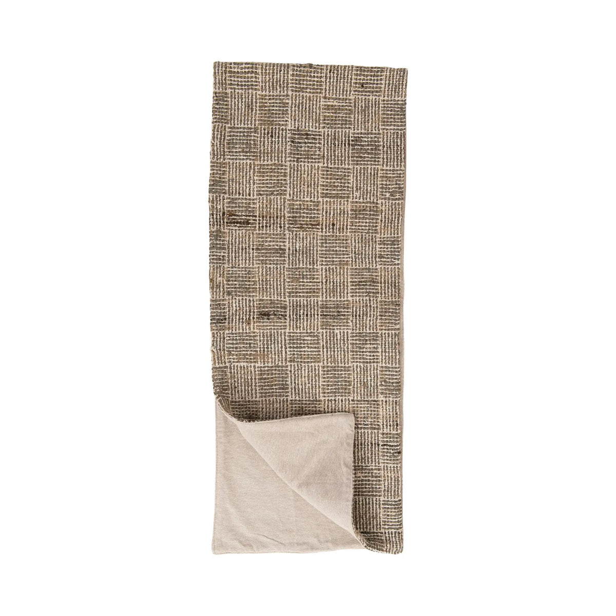 Woven Cotton Blend Table Runner — alternate view 3