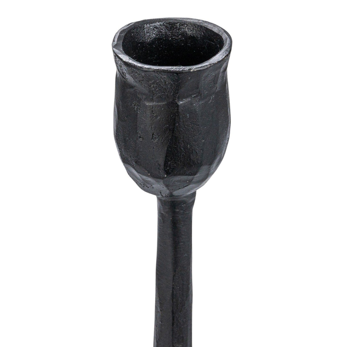 Hand-Forged Cast Iron Taper Holder — alternate view 3