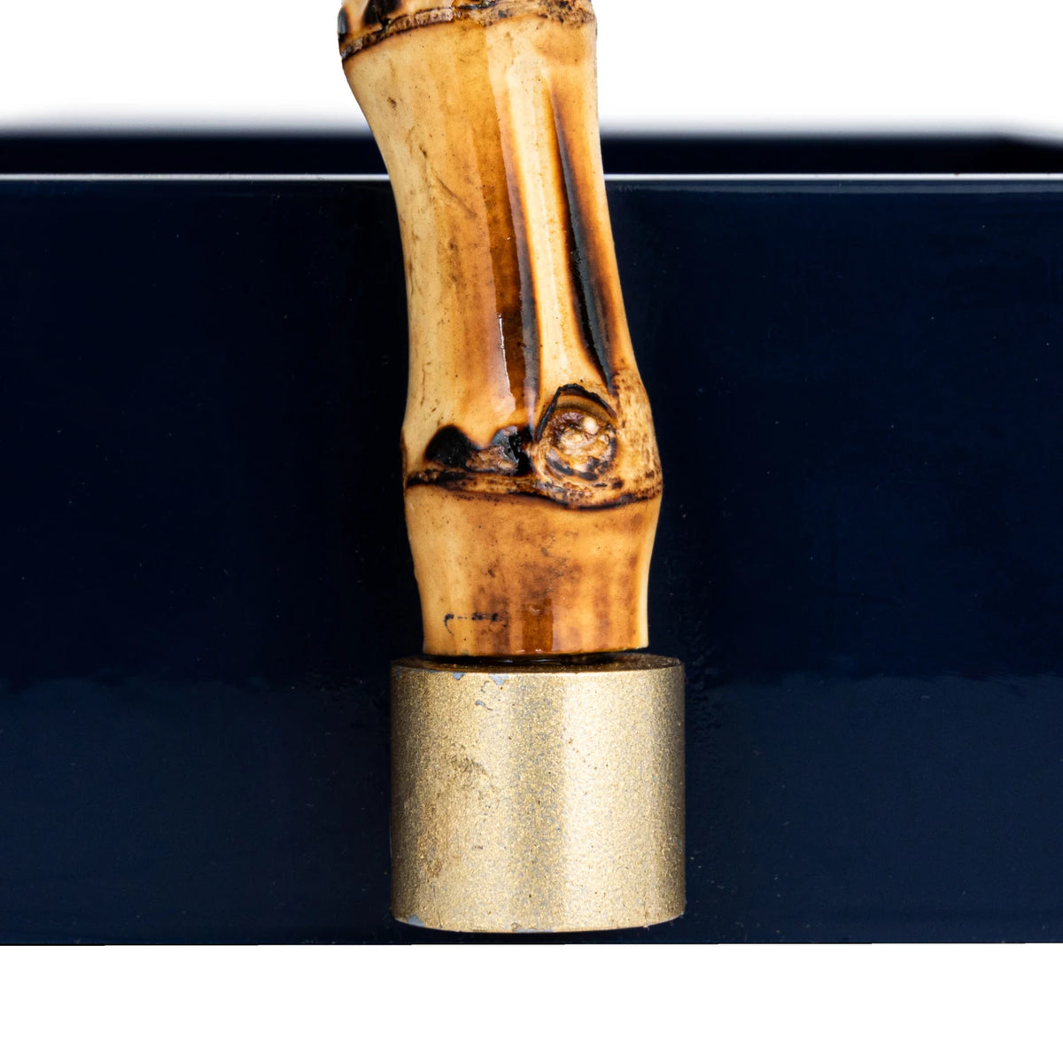 Lacquered Tray With Bamboo Handles — alternate view 5