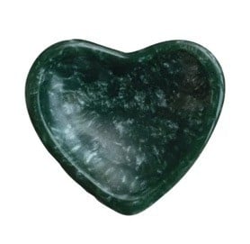 Marbled Resin Heart Shaped Dish — alternate view 7