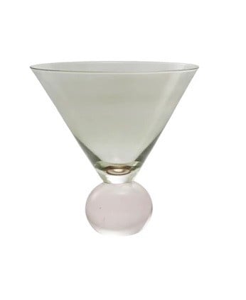 Two-Tone Martini Glass with Ball Stem — alternate view 3