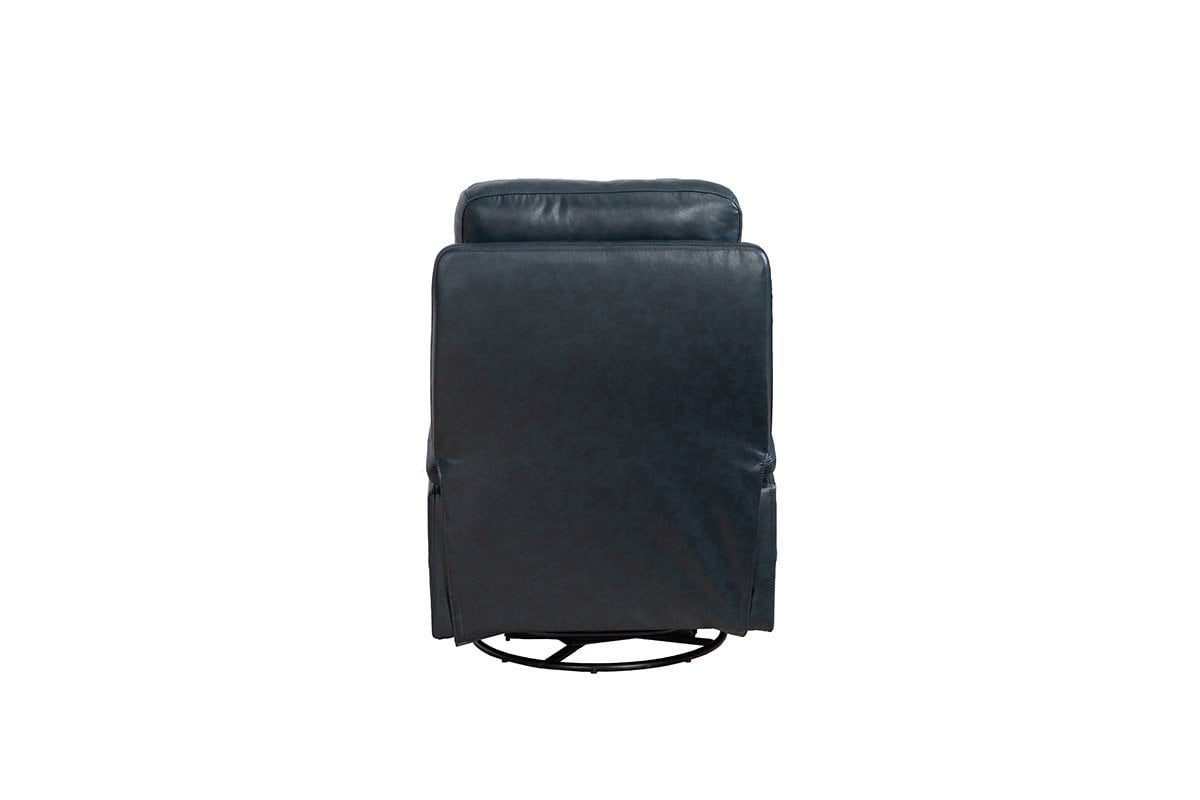 Duffy Swivel Glider Recliner: Ryegate Sapphire Blue — alternate view 5