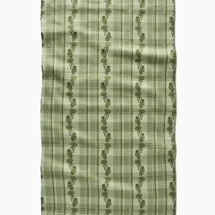 Celtic Plaid Tea Towel — alternate view 3