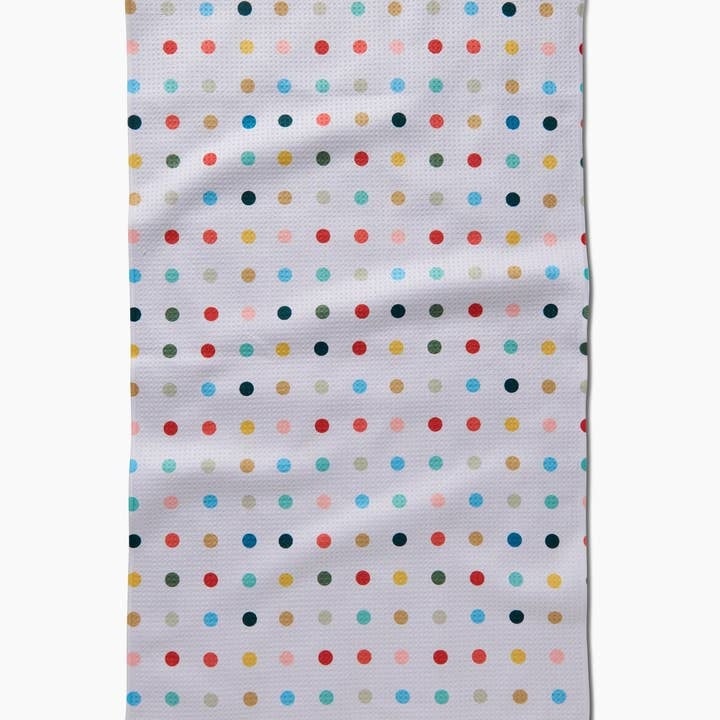 Retro Dot Tea Towel — alternate view 3