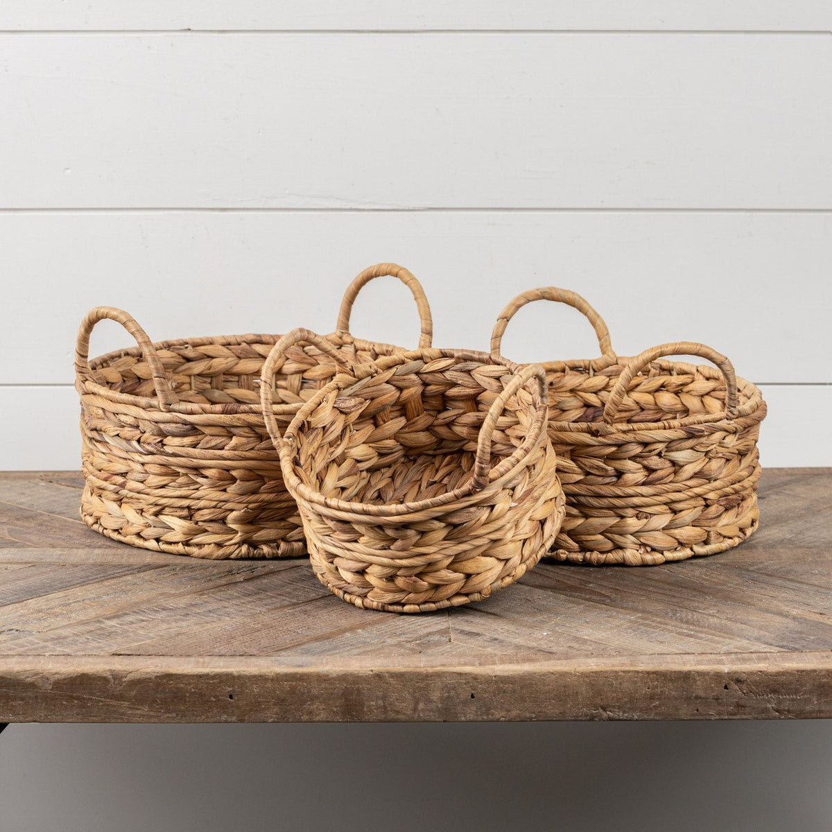 Medium Arrow Woven Basket — alternate view 2