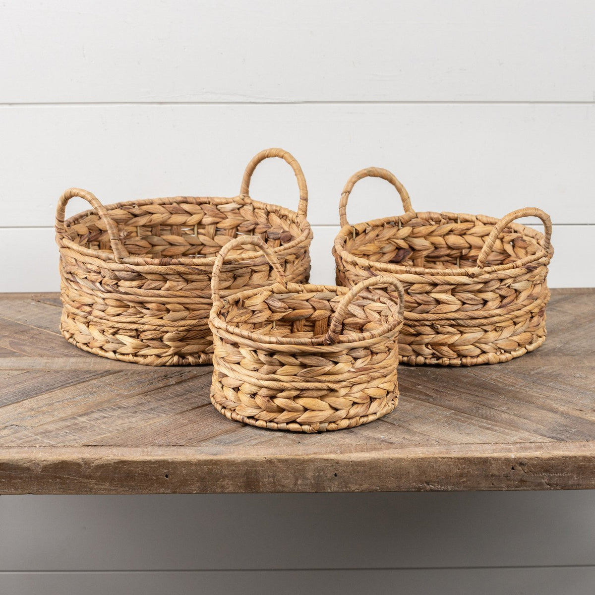 Medium Arrow Woven Basket — alternate view 3
