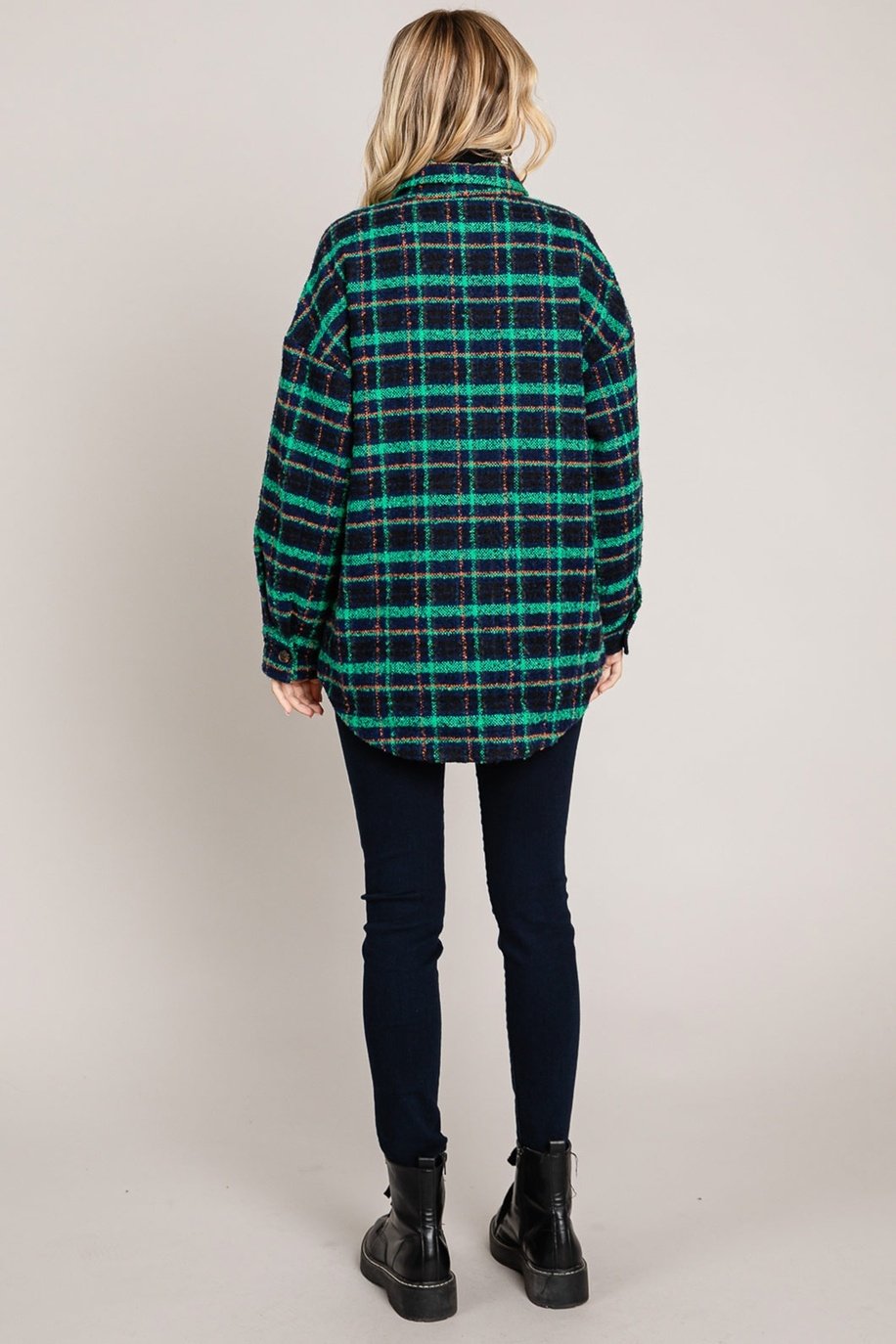 Heavy Weight Warm Plaid Shirket — alternate view 4