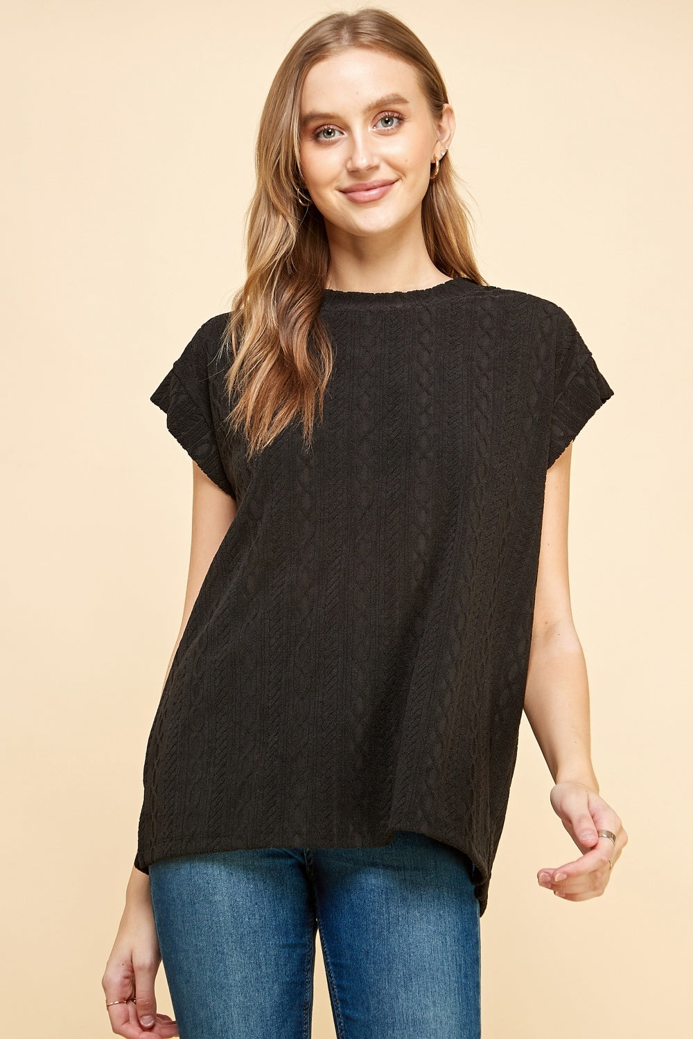 Solid Patterned Top — alternate view 7