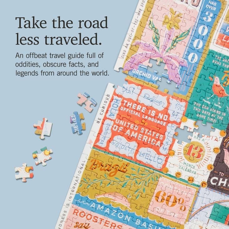 1000 Piece Puzzle, Travel Facts — alternate view 3