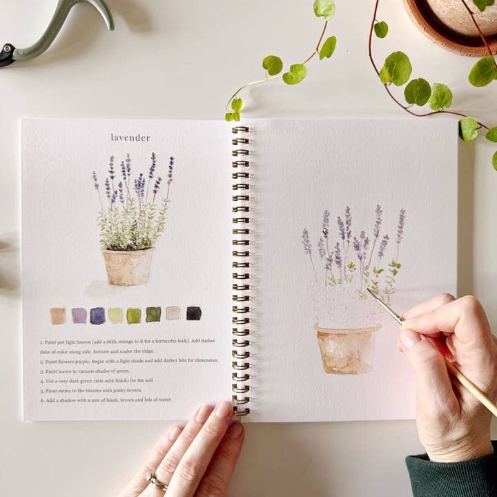 Garden Watercolor Workbook — alternate view 3