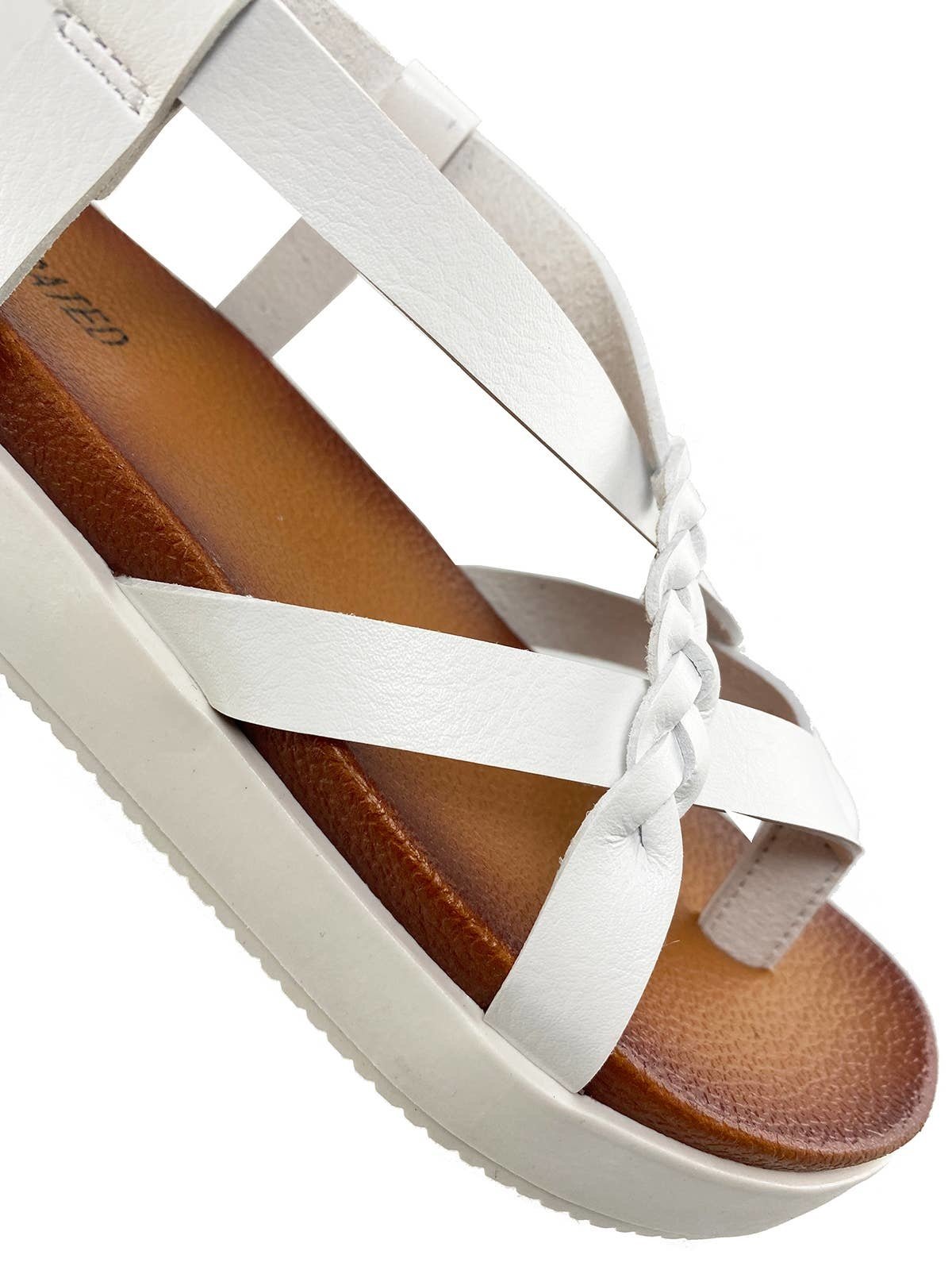 Sela Comfort Sandal - White — alternate view 3