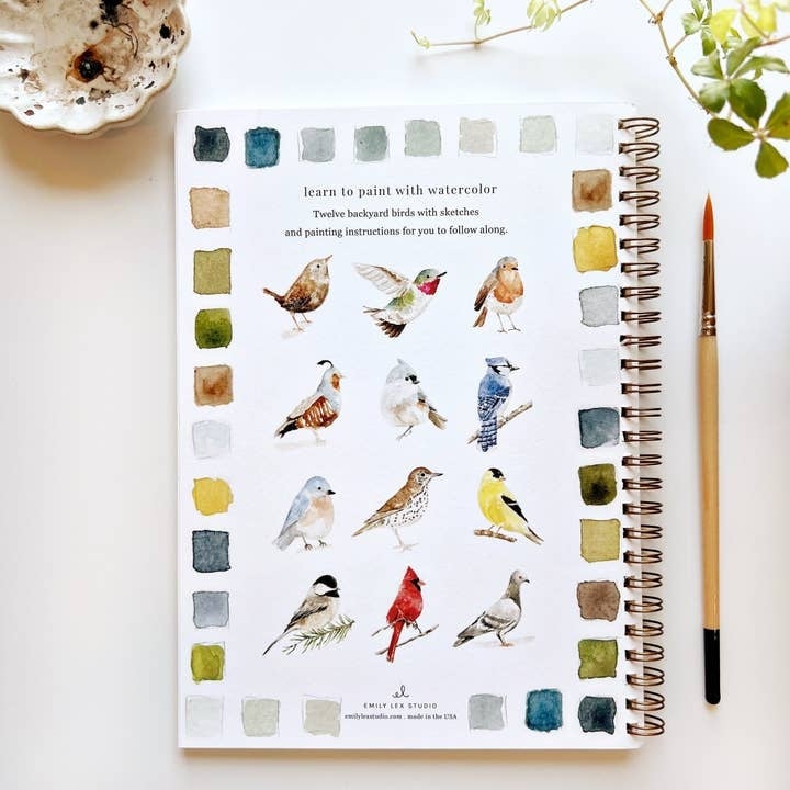Birds Watercolor Workbook — alternate view 2