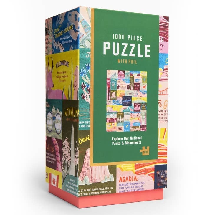 1000 Piece Puzzle, National Parks and Monuments