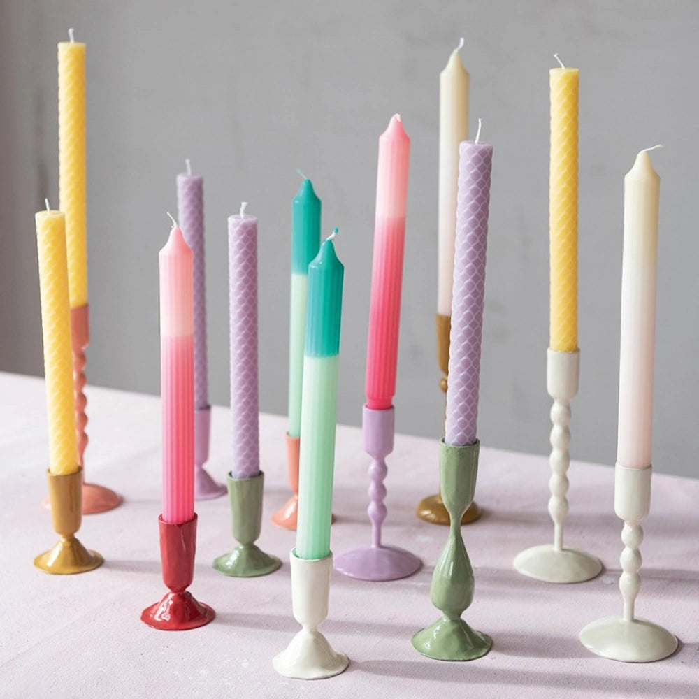 Enameled Metal Taper Holders — alternate view 3