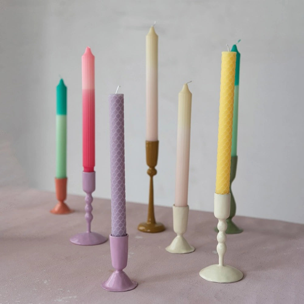 Enameled Metal Taper Holders — alternate view 4