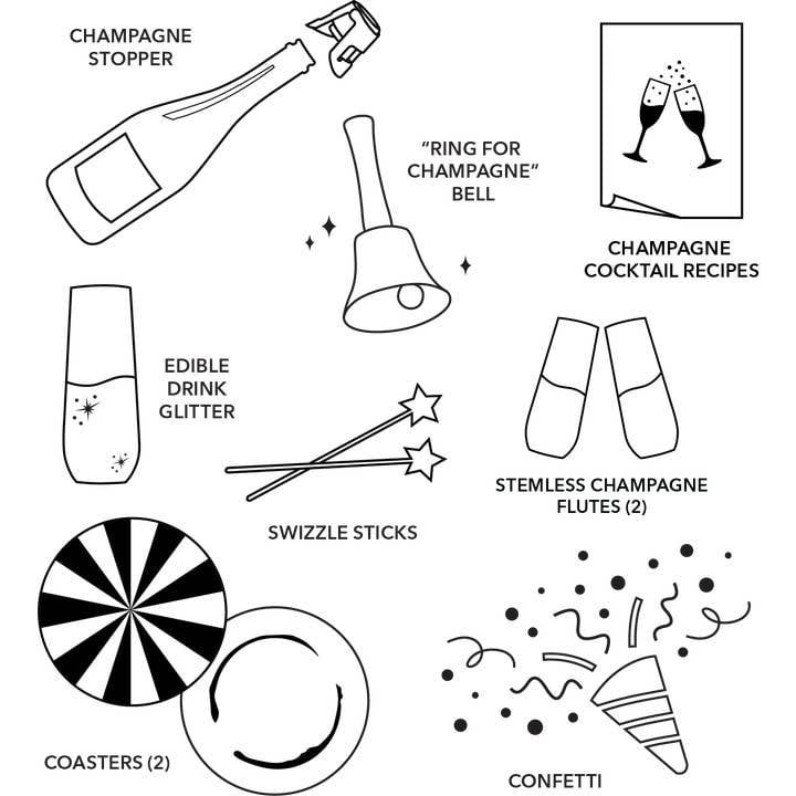 This Calls For Bubbly Champagne Kit — alternate view 3
