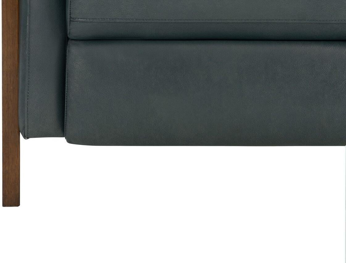Lewiston Push Thru The Arms Recliner - Roma Bluegray — alternate view 4