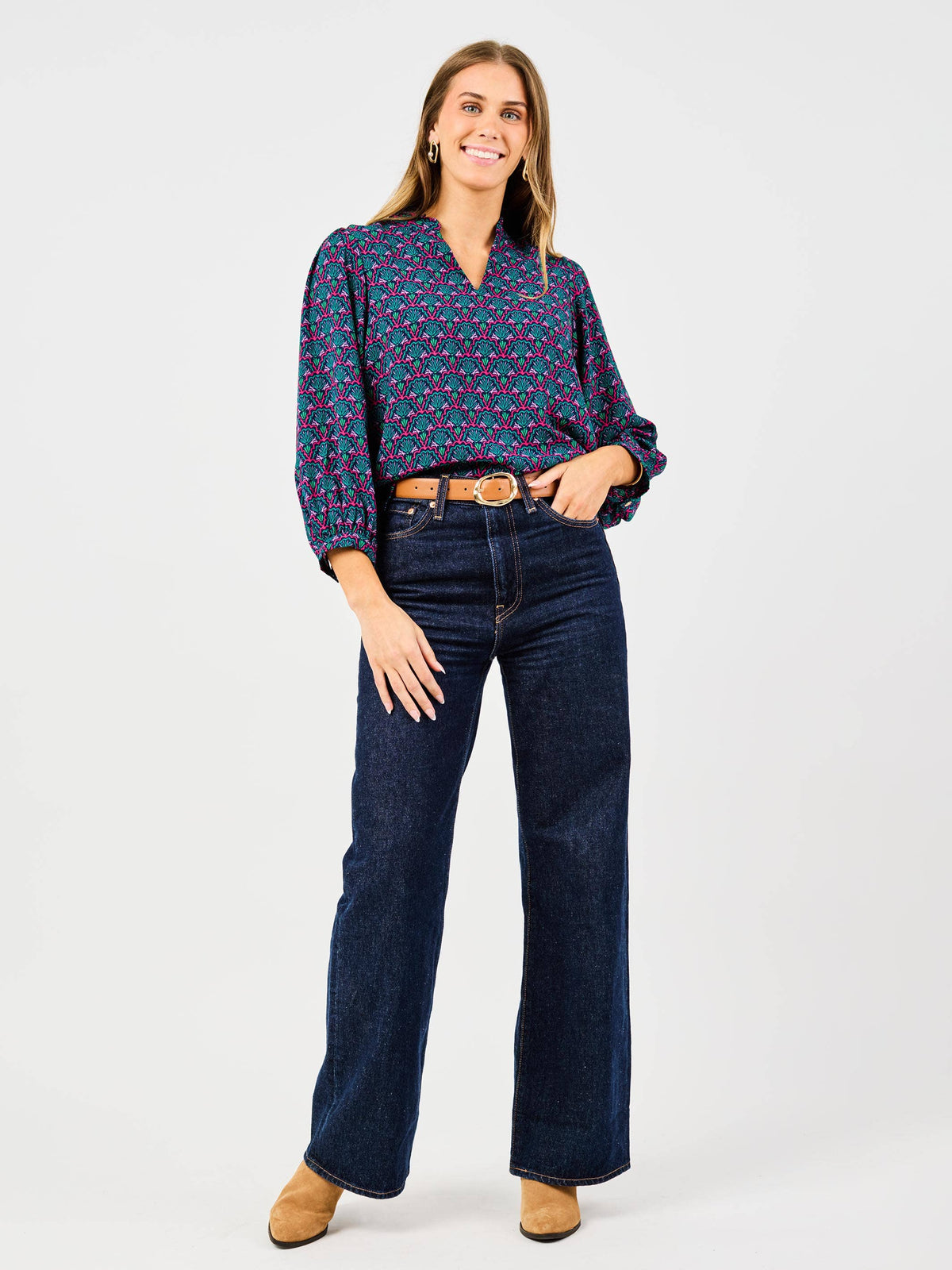 Aria Top | Second Glance Pink — alternate view 3