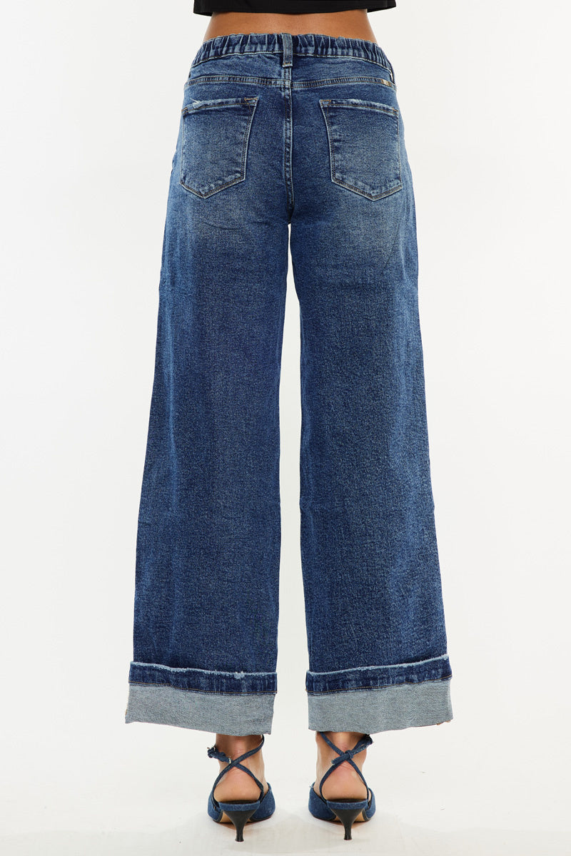 Sally High Rise Wide Leg Jeans — alternate view 2