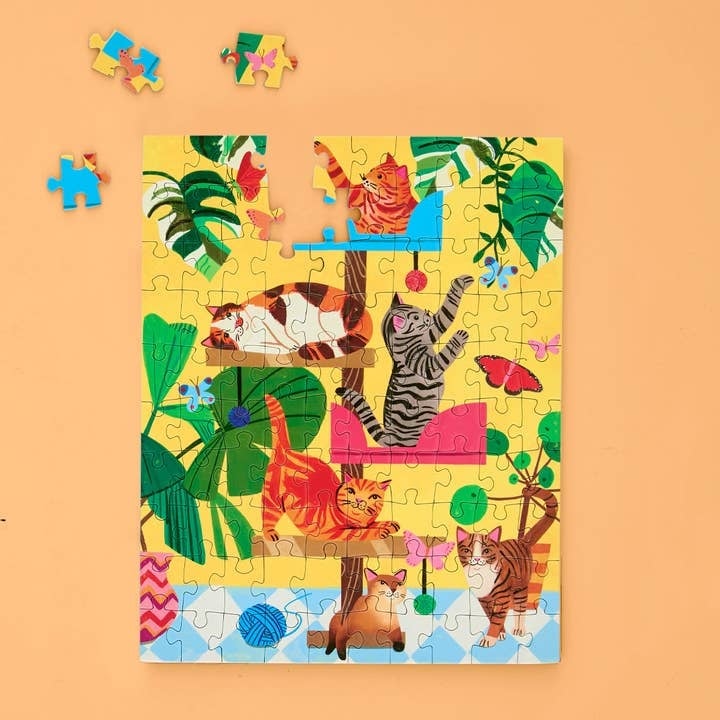 Cat Tree 100 Piece Puzzle Snax — alternate view 2