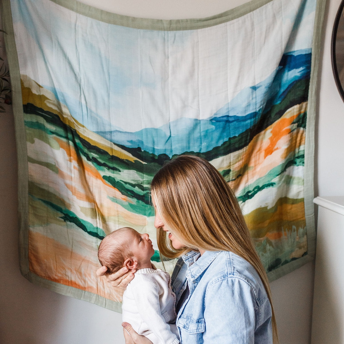 Clio Baby Quilt — alternate view 2
