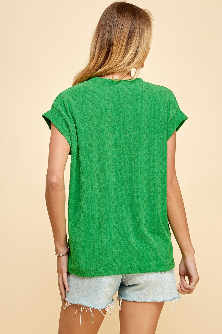 Solid Patterned Top — alternate view 5