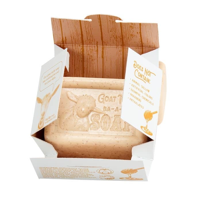 Honey Goat Milk 5oz Pressed Bar Soap — alternate view 2