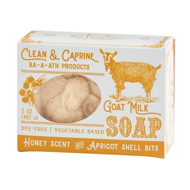 Honey Goat Milk 5oz Pressed Bar Soap