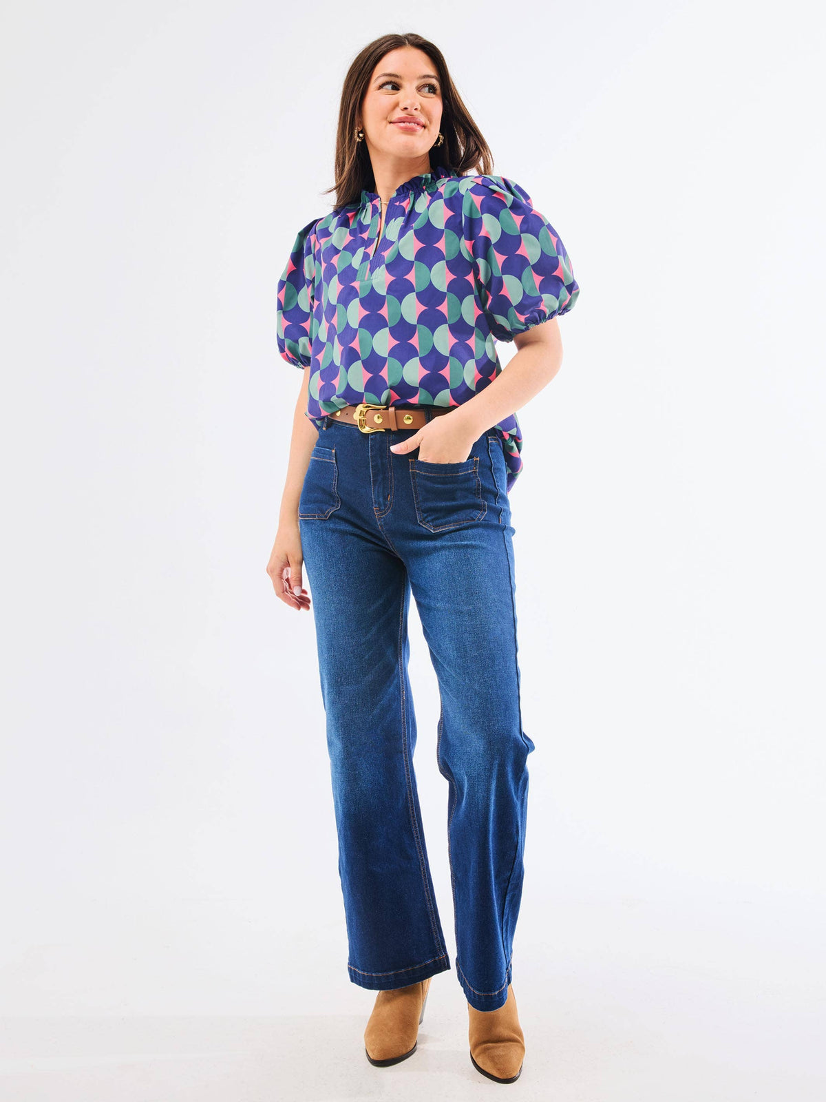 Lainey Top | Polka Dot Pops — alternate view 5
