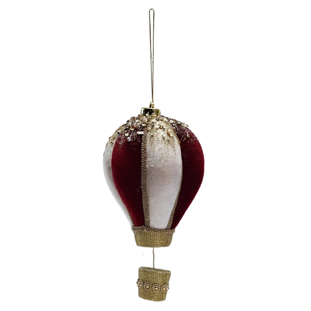 Foam & Fabric Hot Air Balloon Ornament — alternate view 3