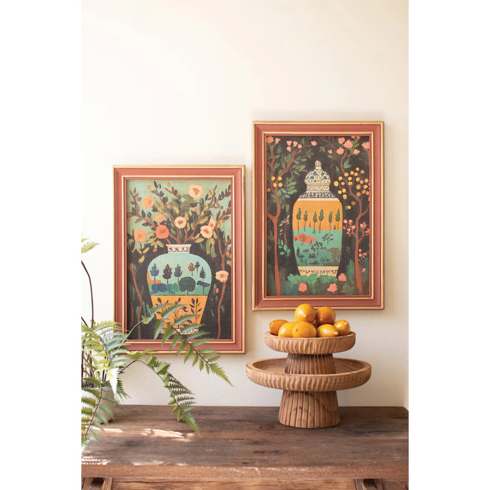 Framed Vases Paintings