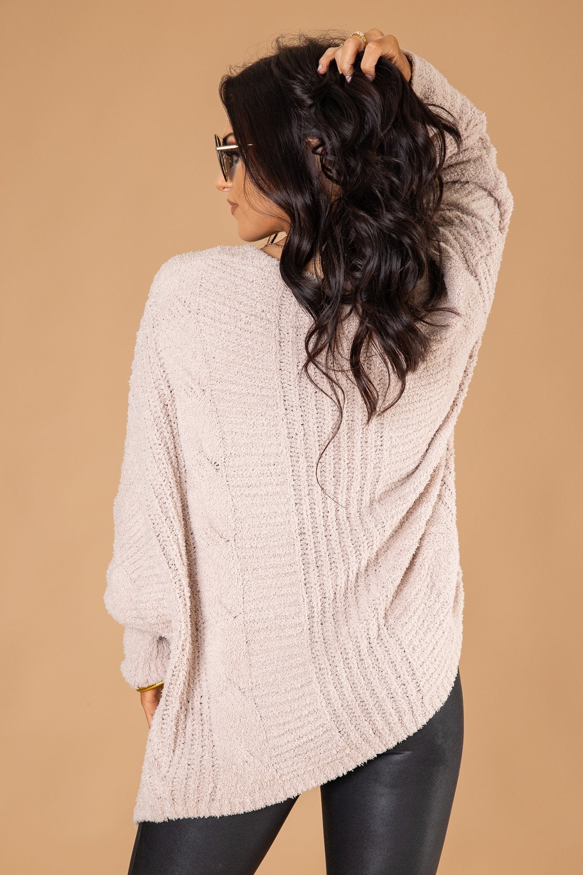 Textured Cozy Cardigan — alternate view 4