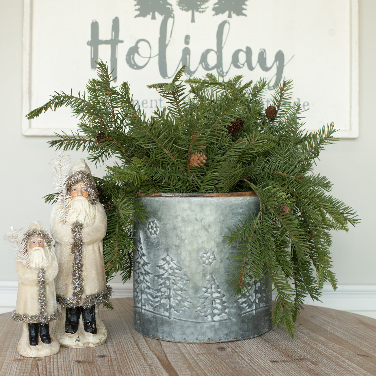 Douglas Fir Spray with Cones