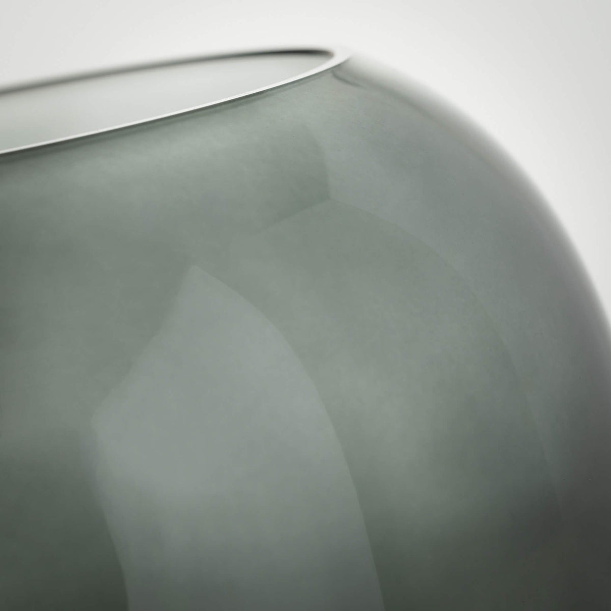 Smoky Glass Vase — alternate view 3
