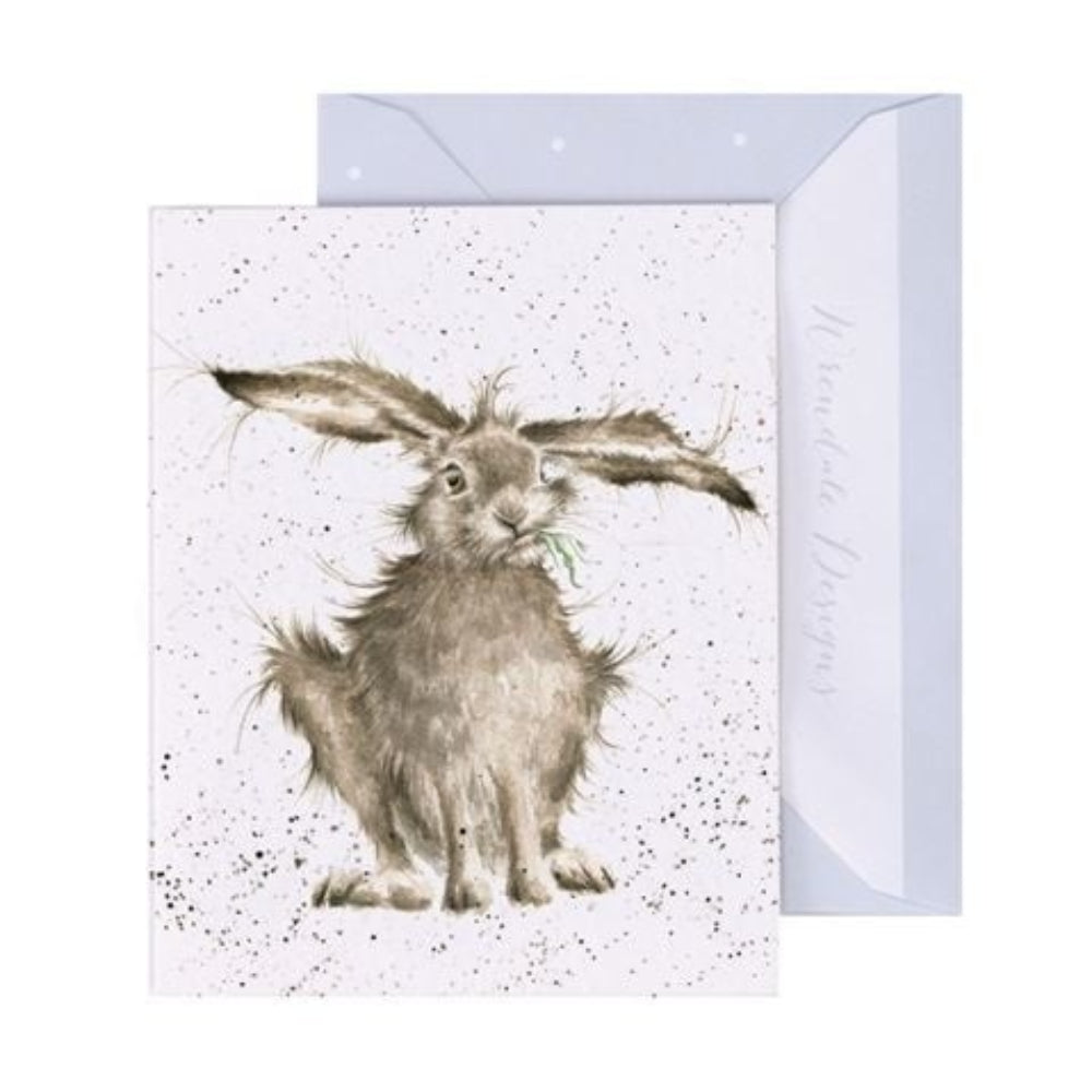 "Hare-Brained" Enclosure Card