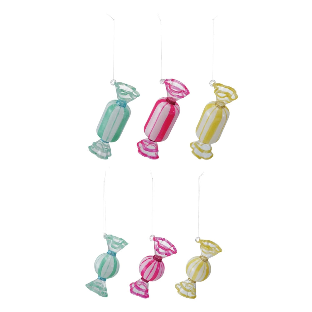 Glass Candy Shaped Ornaments — alternate view 2