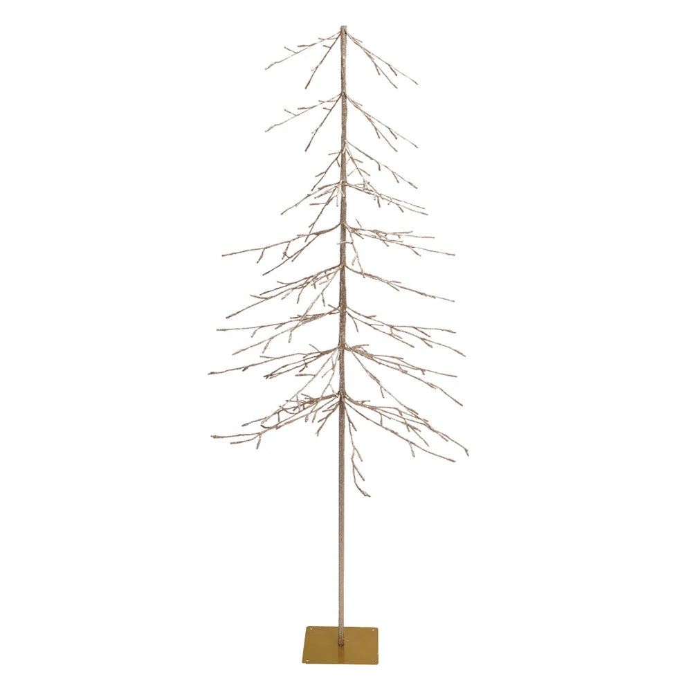 Glitter Plastic Tree with LED Lights — alternate view 5