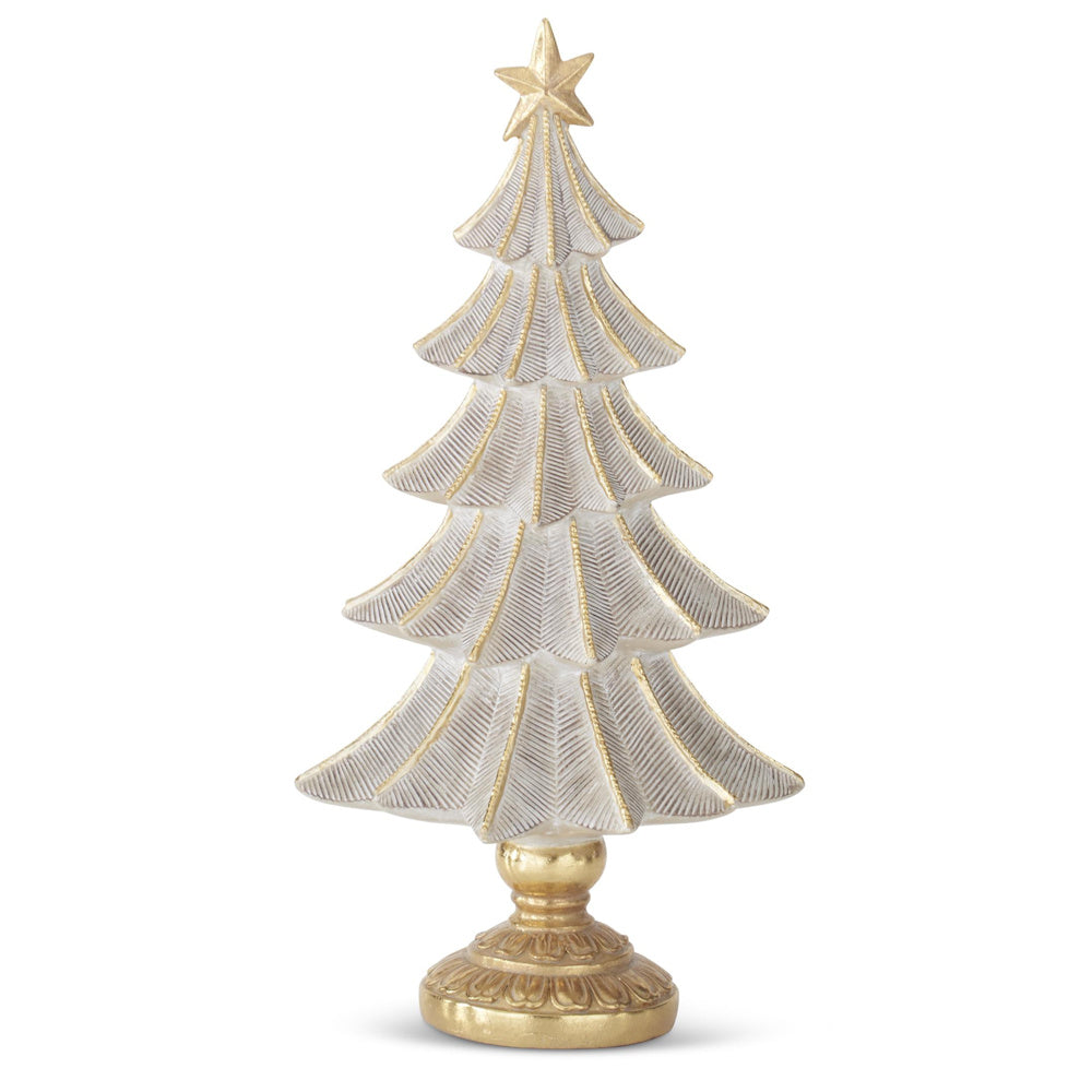 Gold Glittered Resin Christmas Trees — alternate view 4