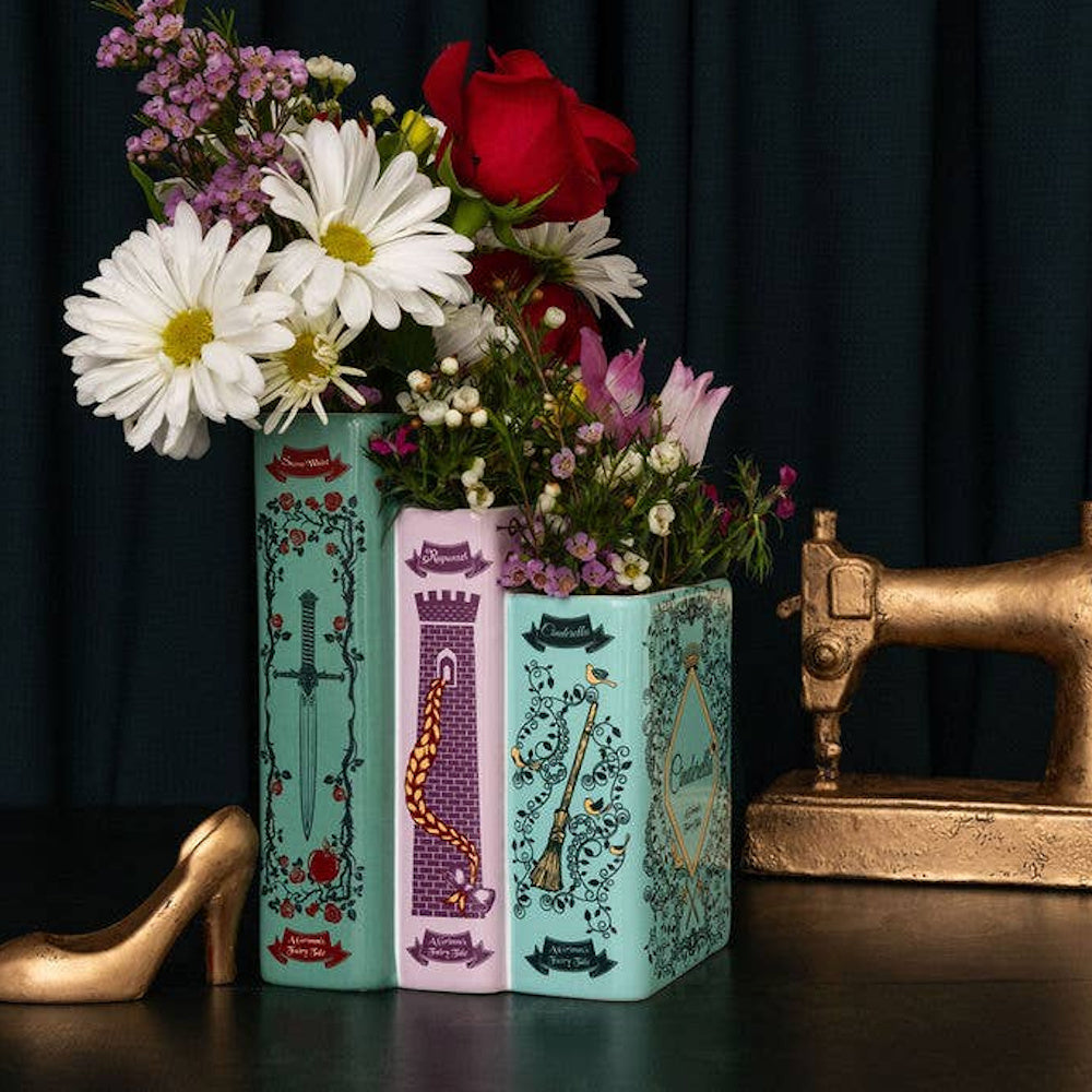 Grimm's Fairy Tales Triple Book Vase