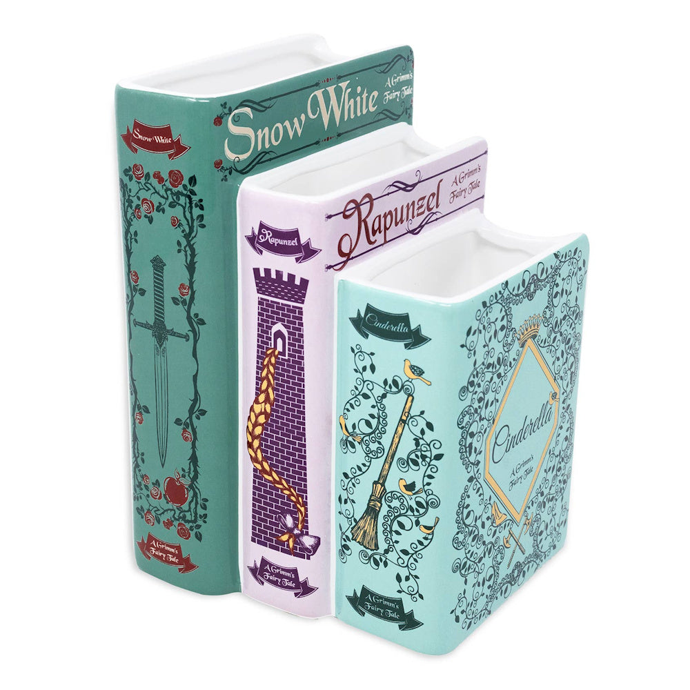 Grimm's Fairy Tales Triple Book Vase — alternate view 2