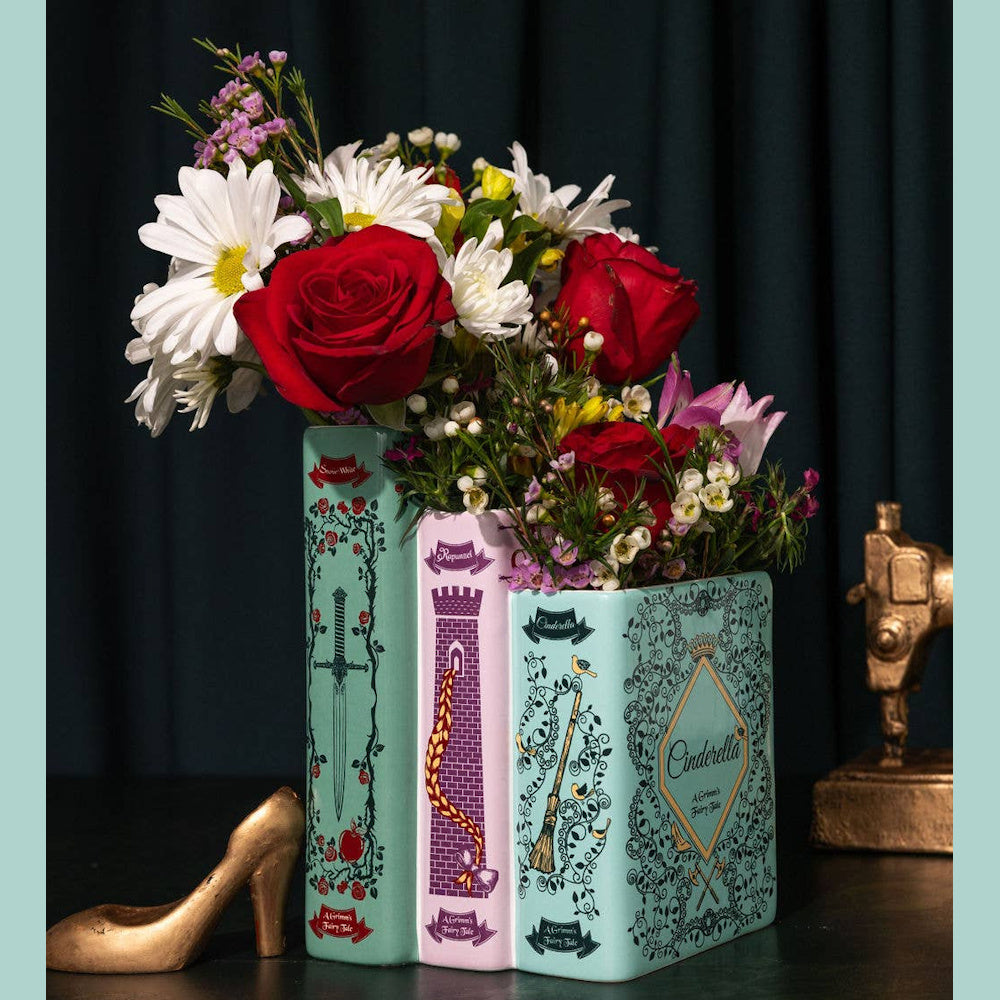 Grimm's Fairy Tales Triple Book Vase — alternate view 6