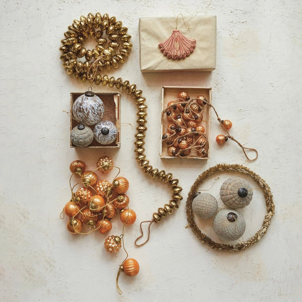 Hammered Metal Bead Garland — alternate view 4