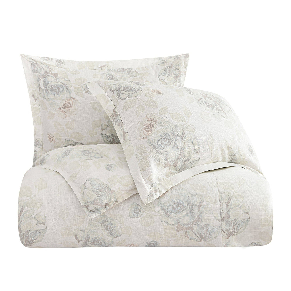 Roseline Linen Duvet Set- Super King — alternate view 4