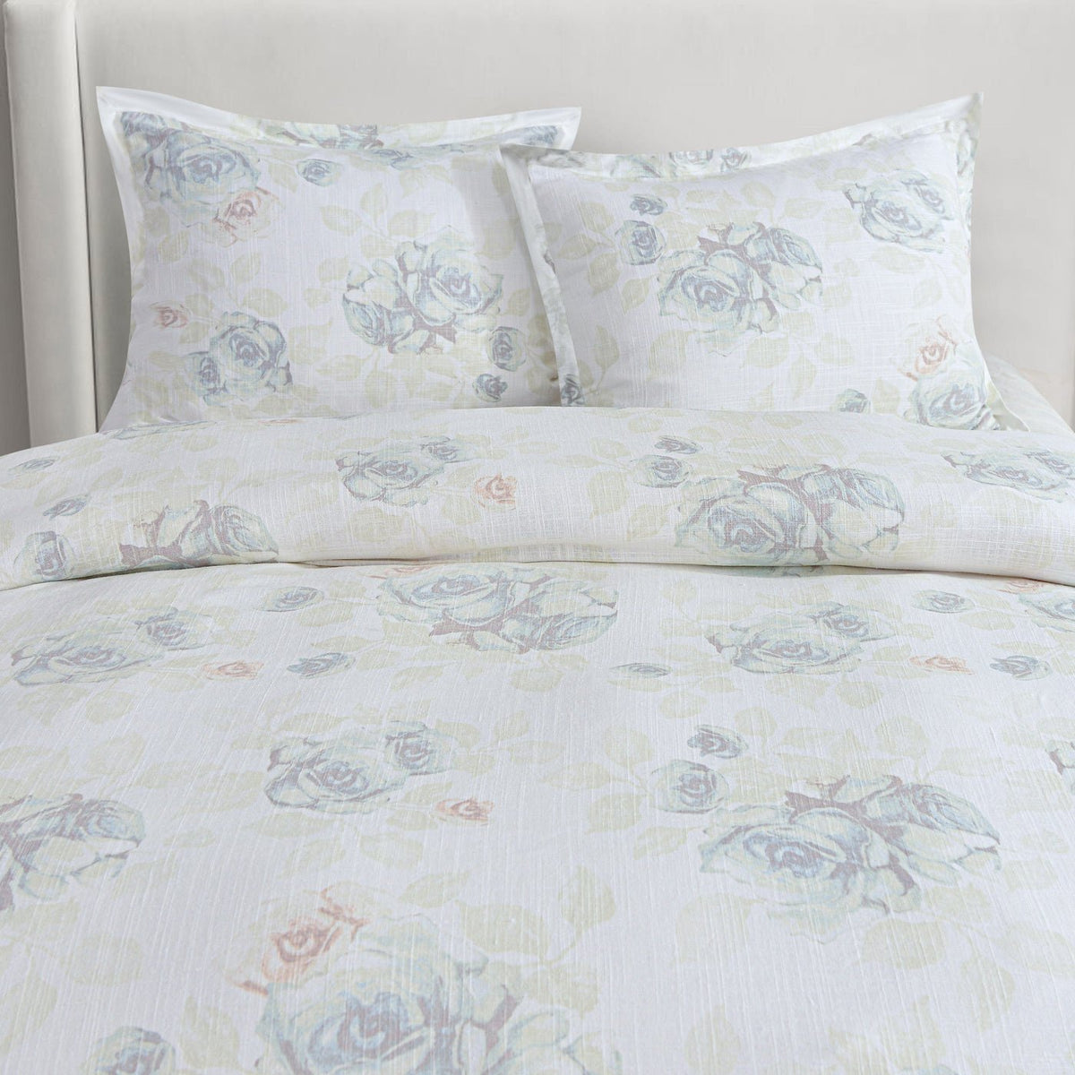 Rosaline Washed Linen Comforter Set- Queen — alternate view 2